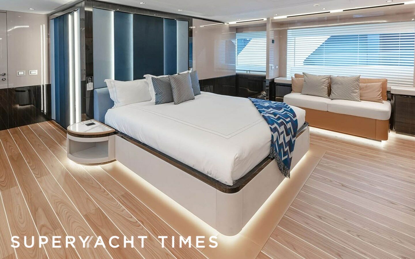 Dopamine yacht stateroom