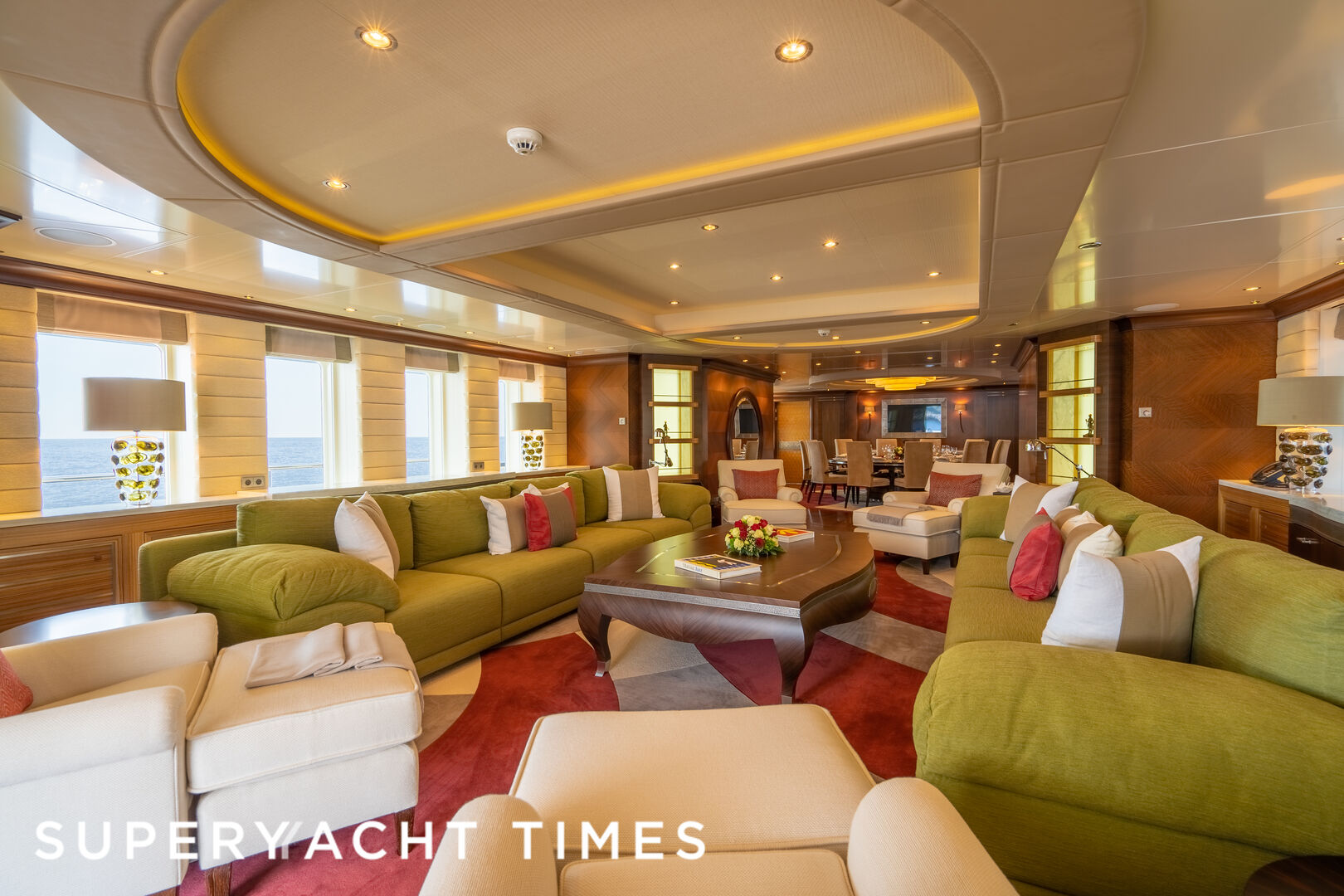 Kaiser yacht saloon