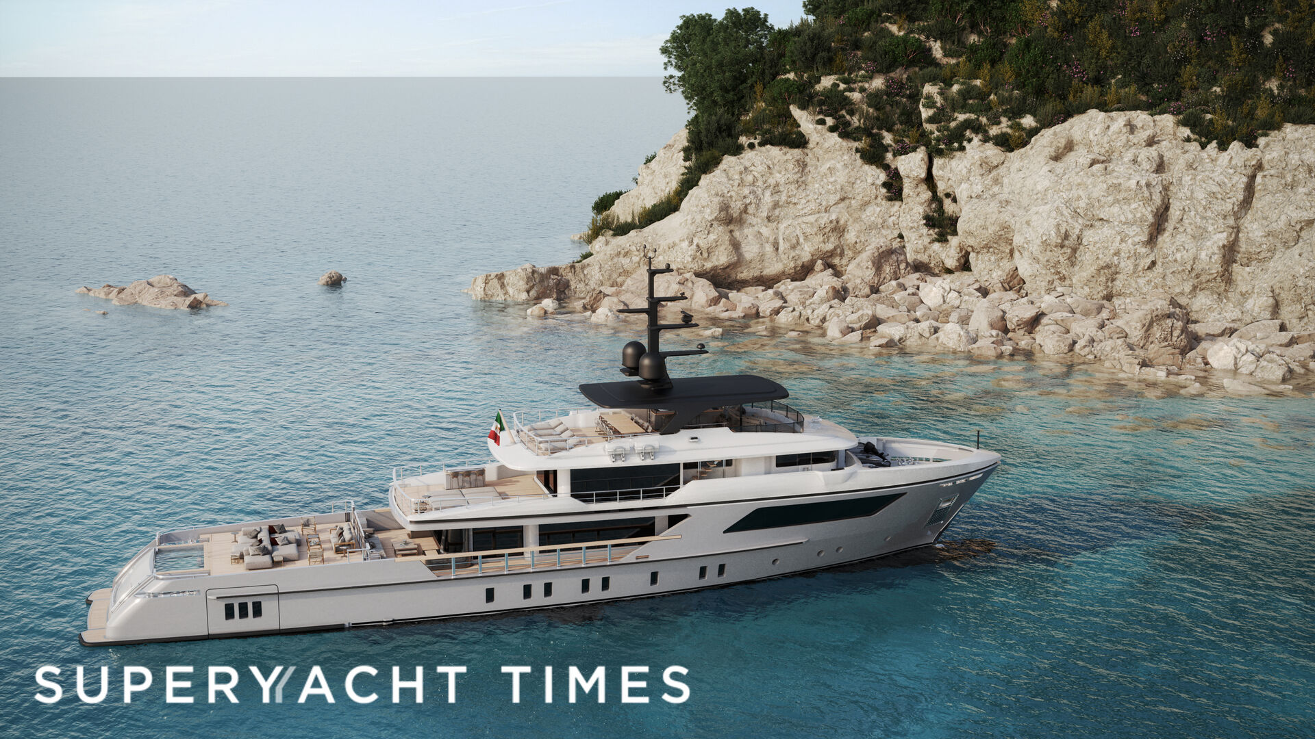 洋書 THE WORLD'S MOST EXTRAORDINARY YACHTS Ninth unit of the Sanlorenzo 500 EXP series launched