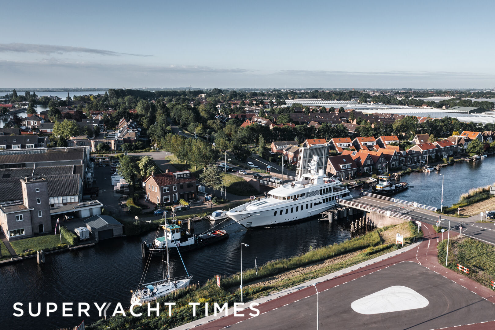 Harle yacht transport