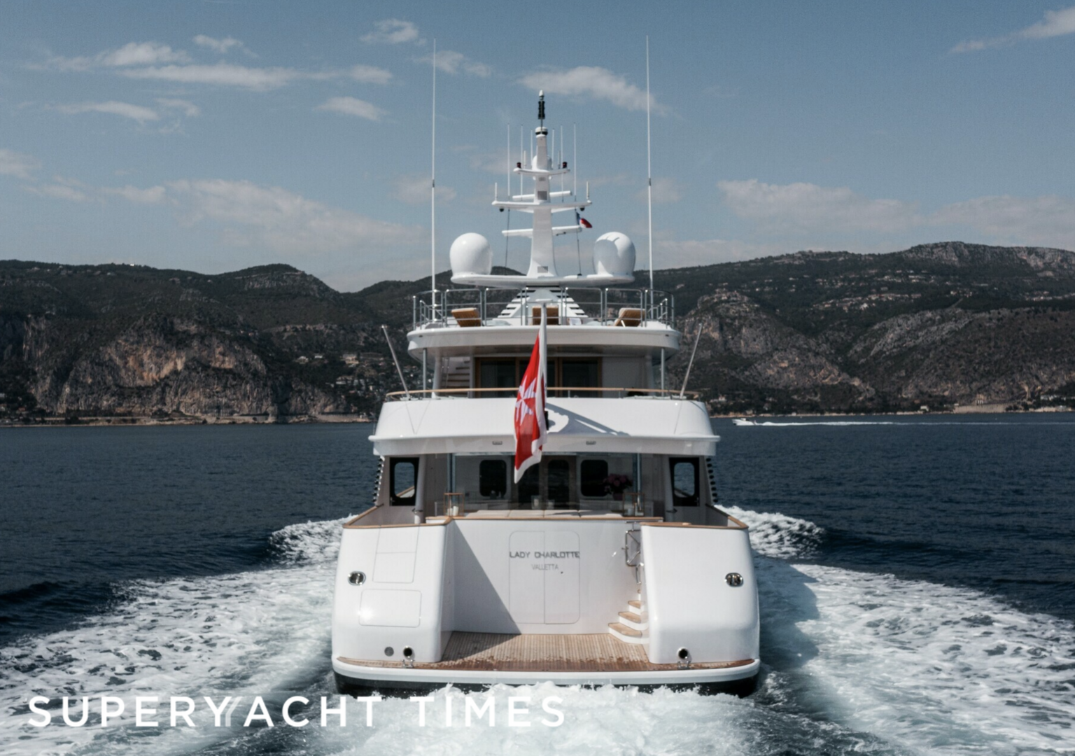 Lady Charlotte yacht cruising