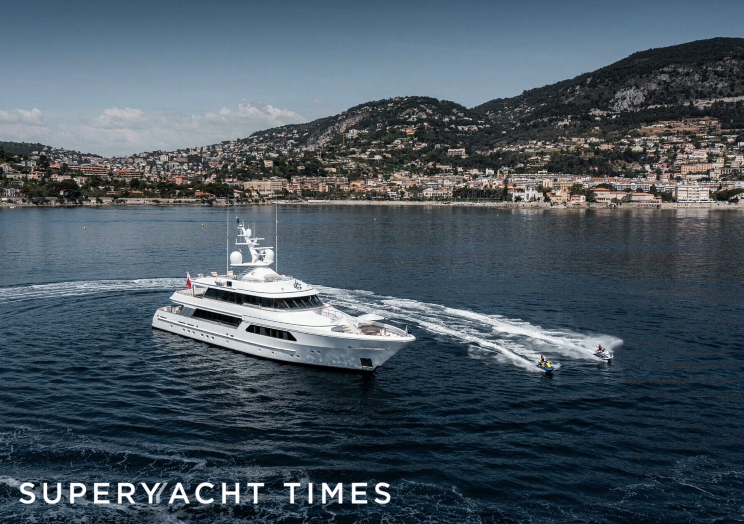Lady Charlotte yacht anchored