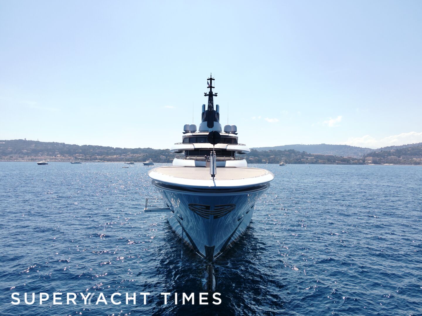 Ahpo yacht anchored in Beaulieu-sur-Mer