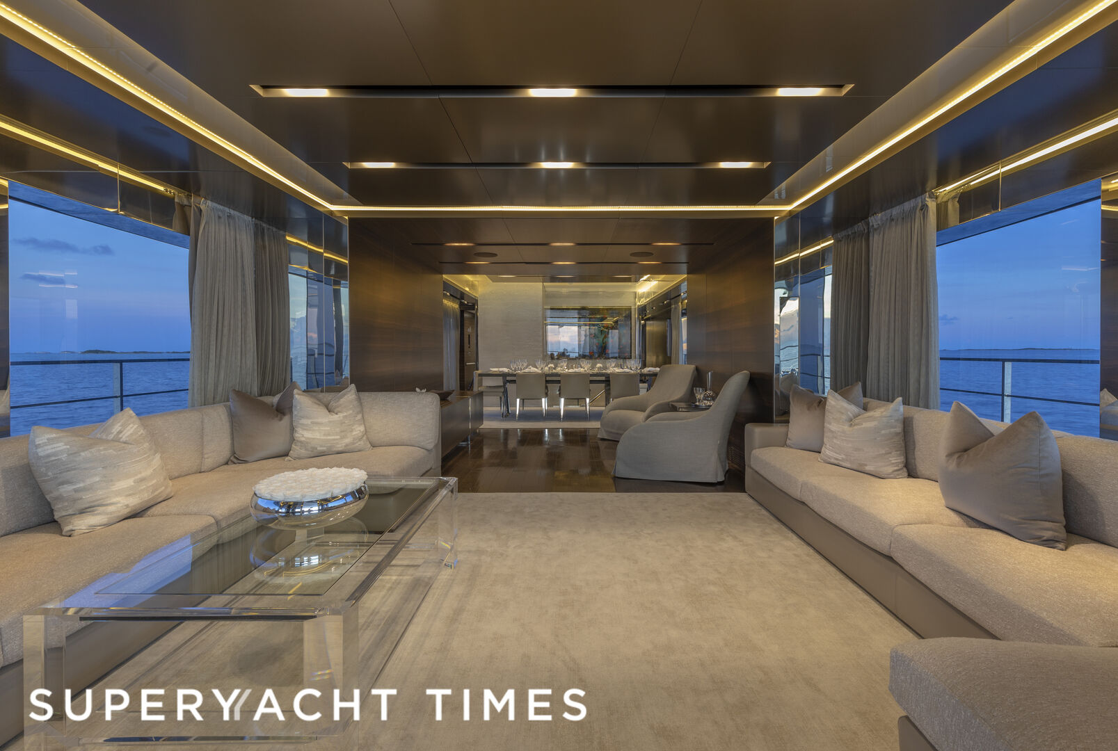 Safe heaven yacht saloon