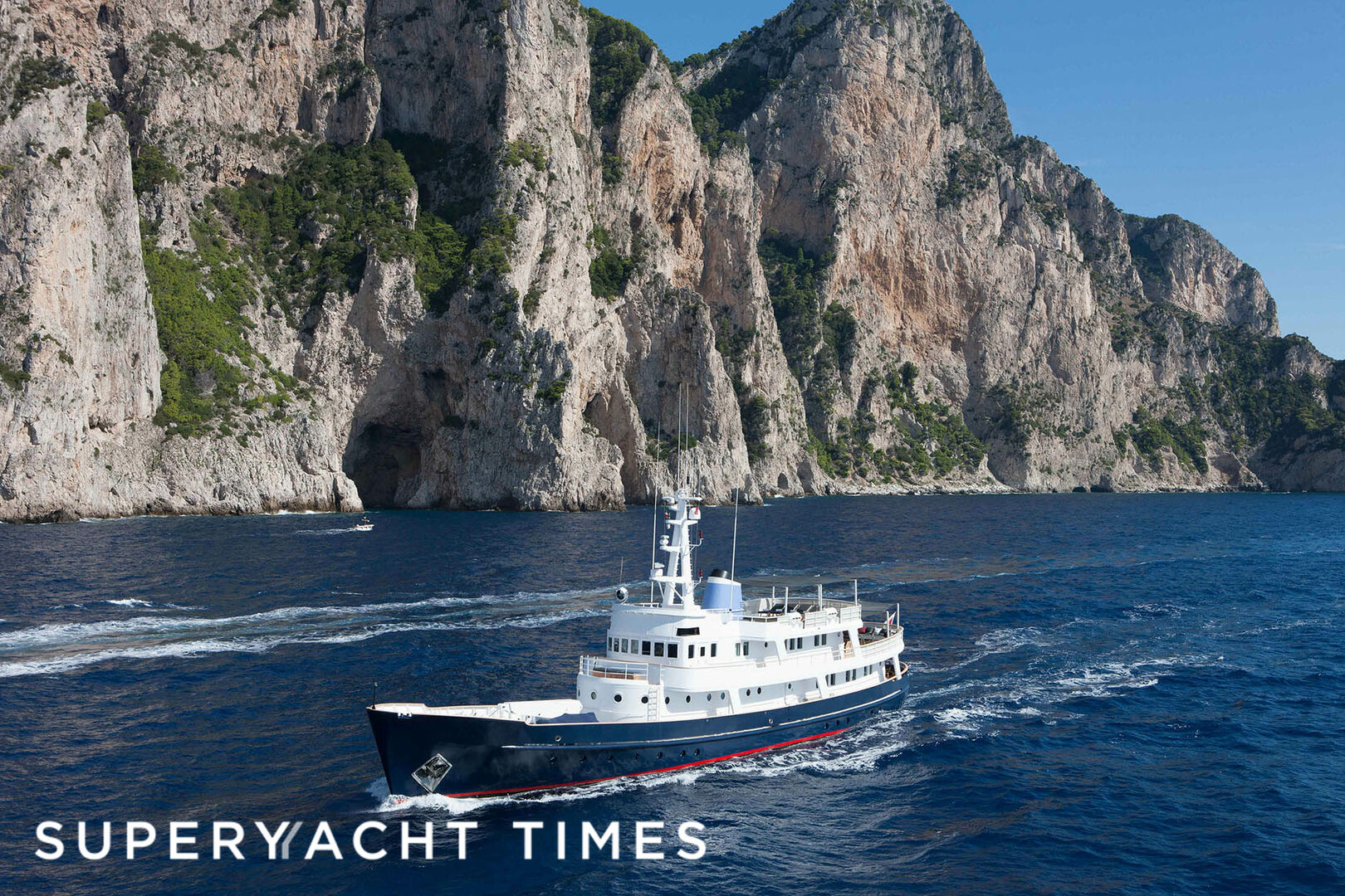Ice Lady yacht cruising 