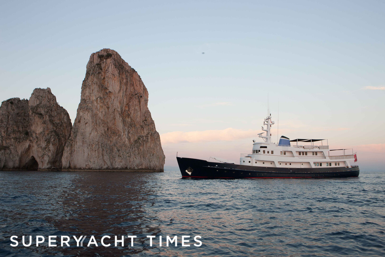Helsingfors' 43m converted explorer yacht Ice Lady has joined the