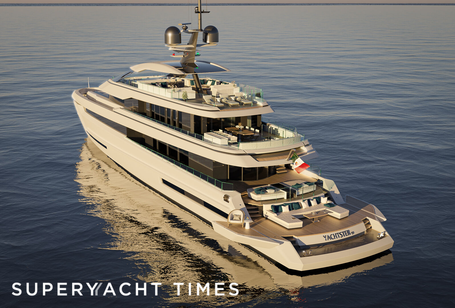 Yachtster yacht concept from Hot Lab