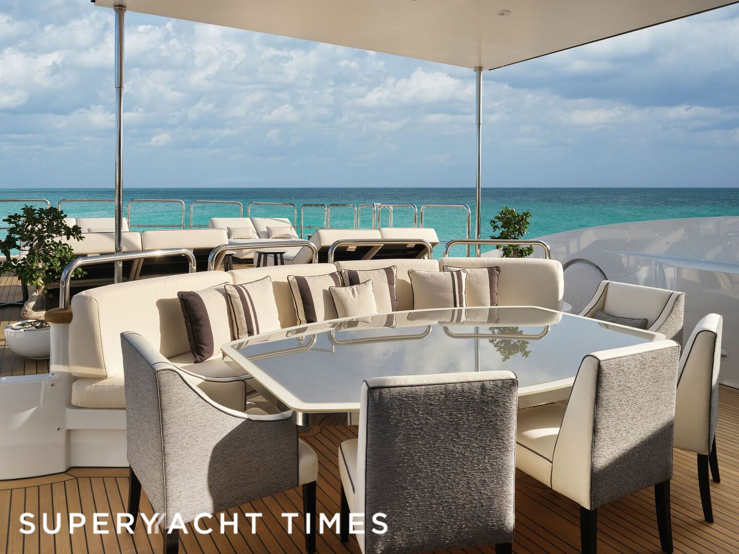 Galaxy yacht deck
