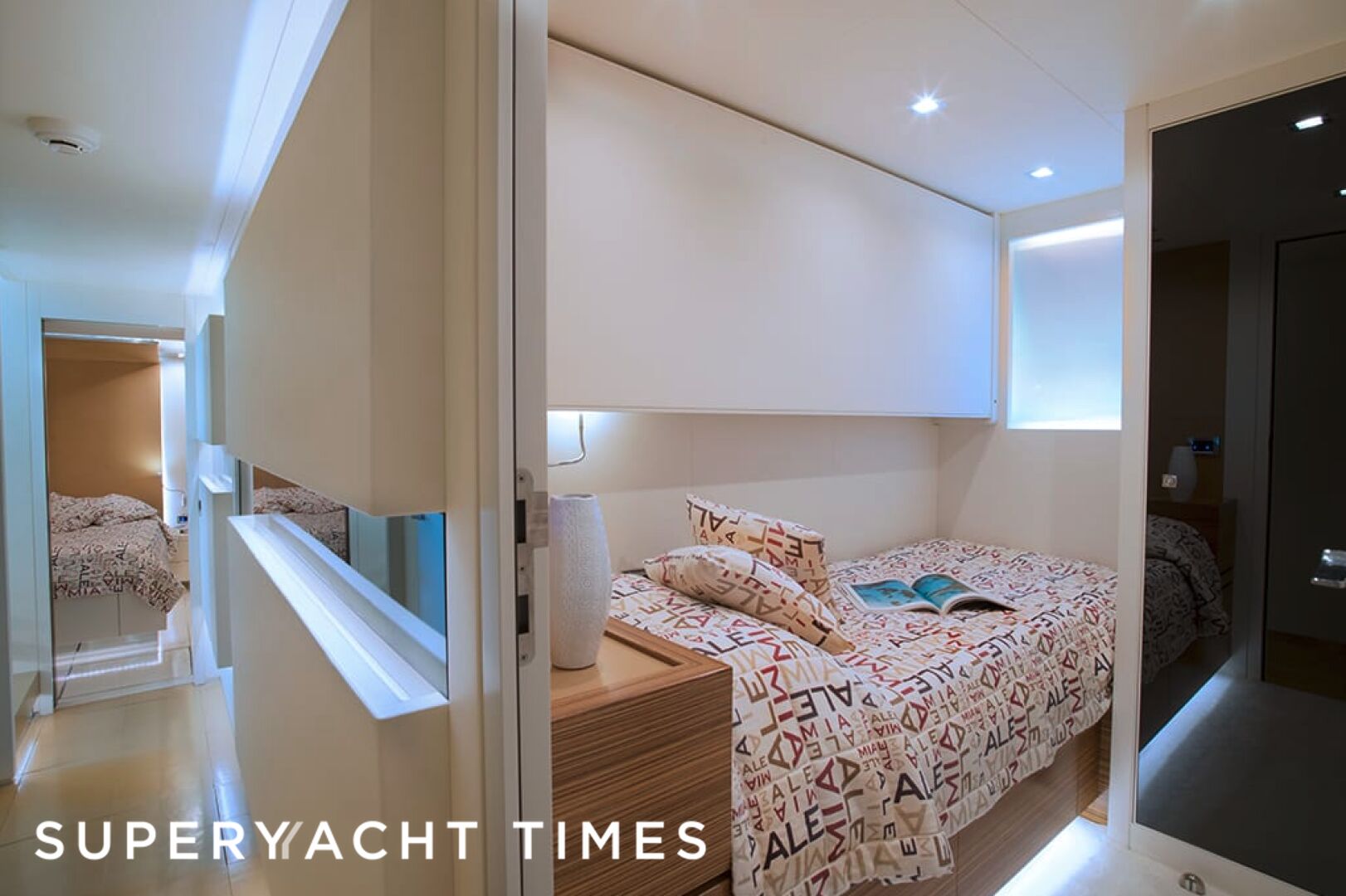 Ale.Mia yacht stateroom 