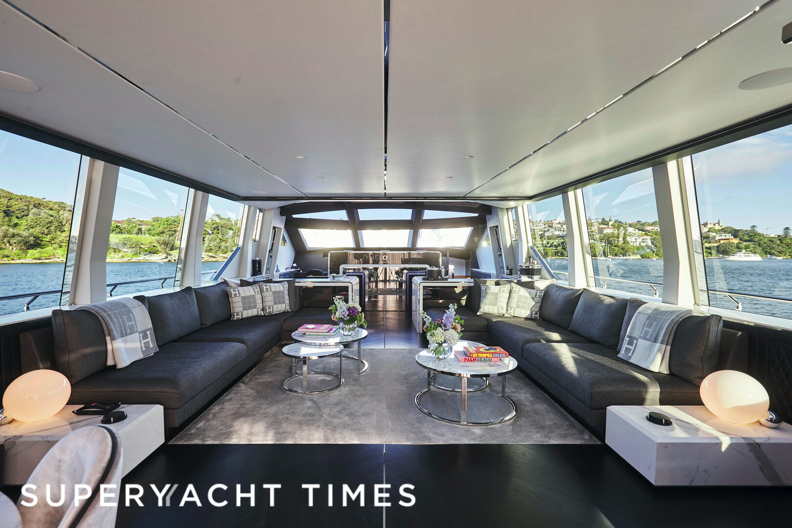 One O One yacht saloon