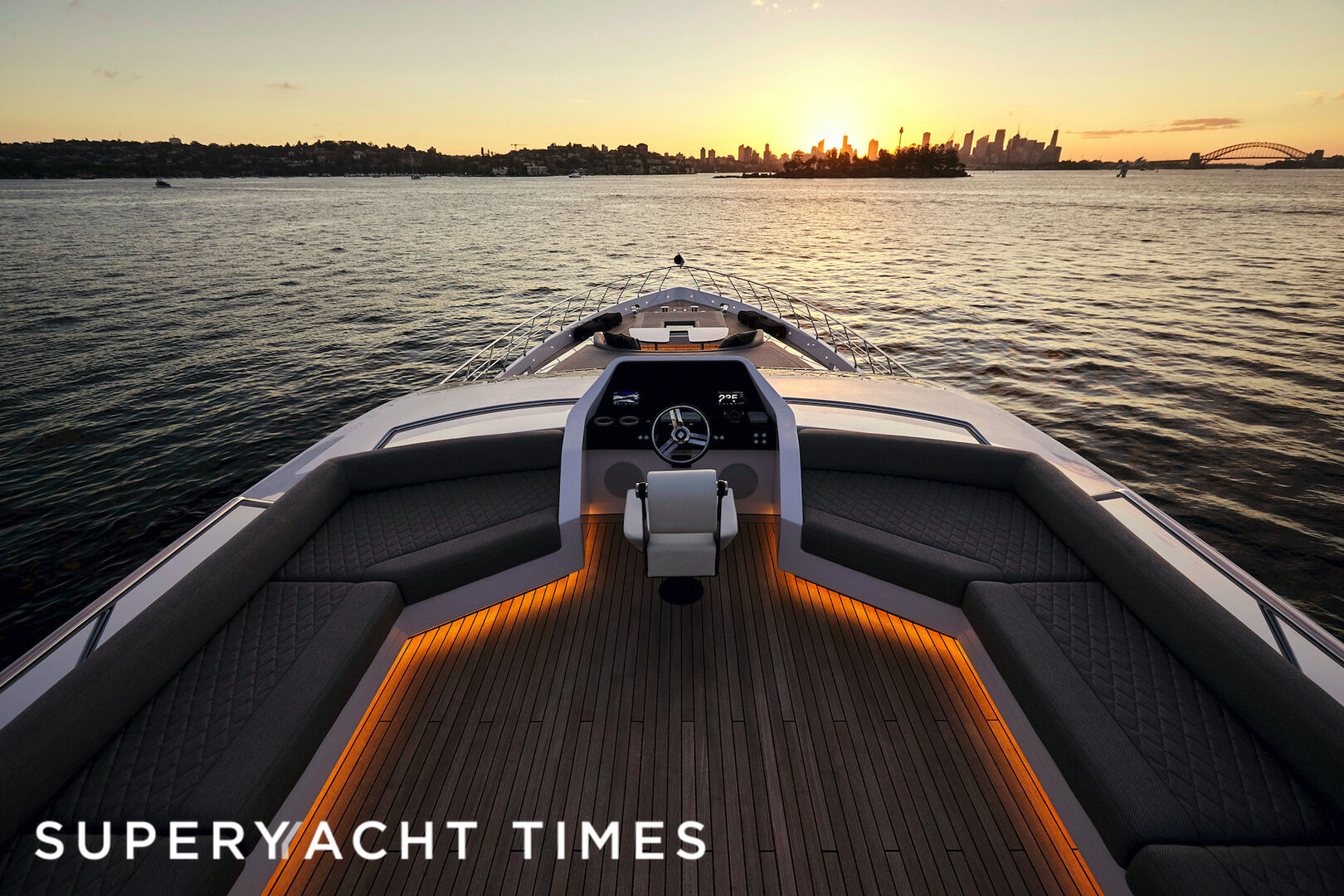 One O One yacht deck