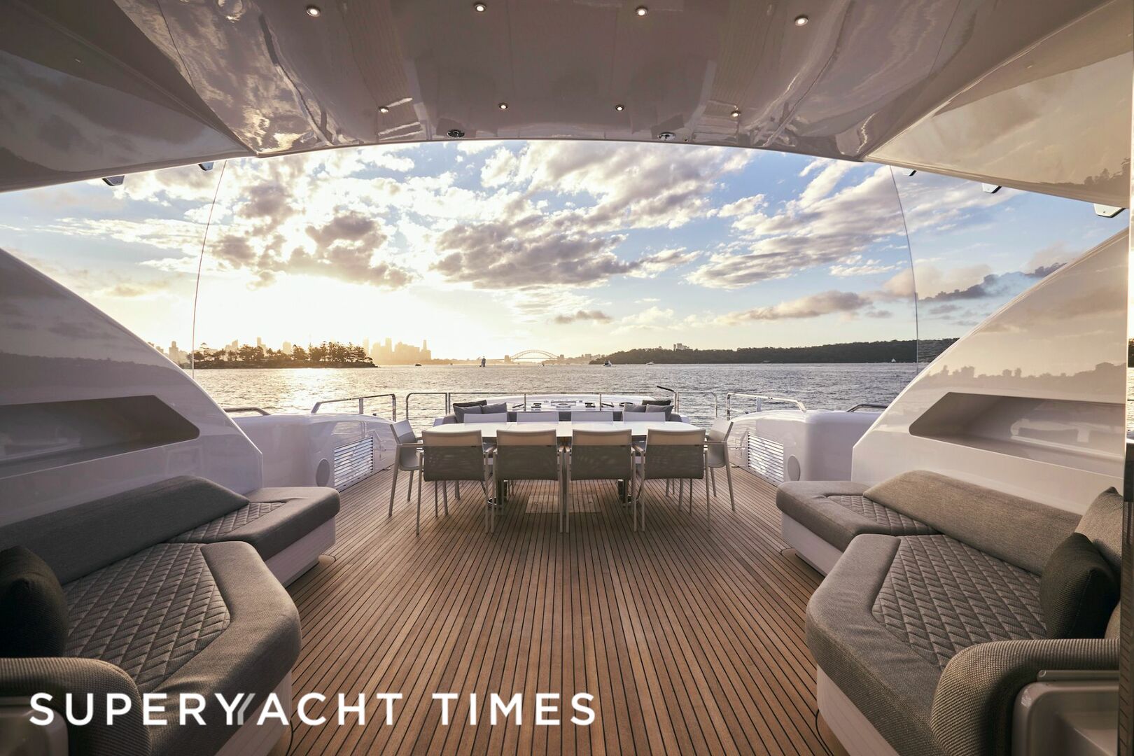 One O One yacht deck