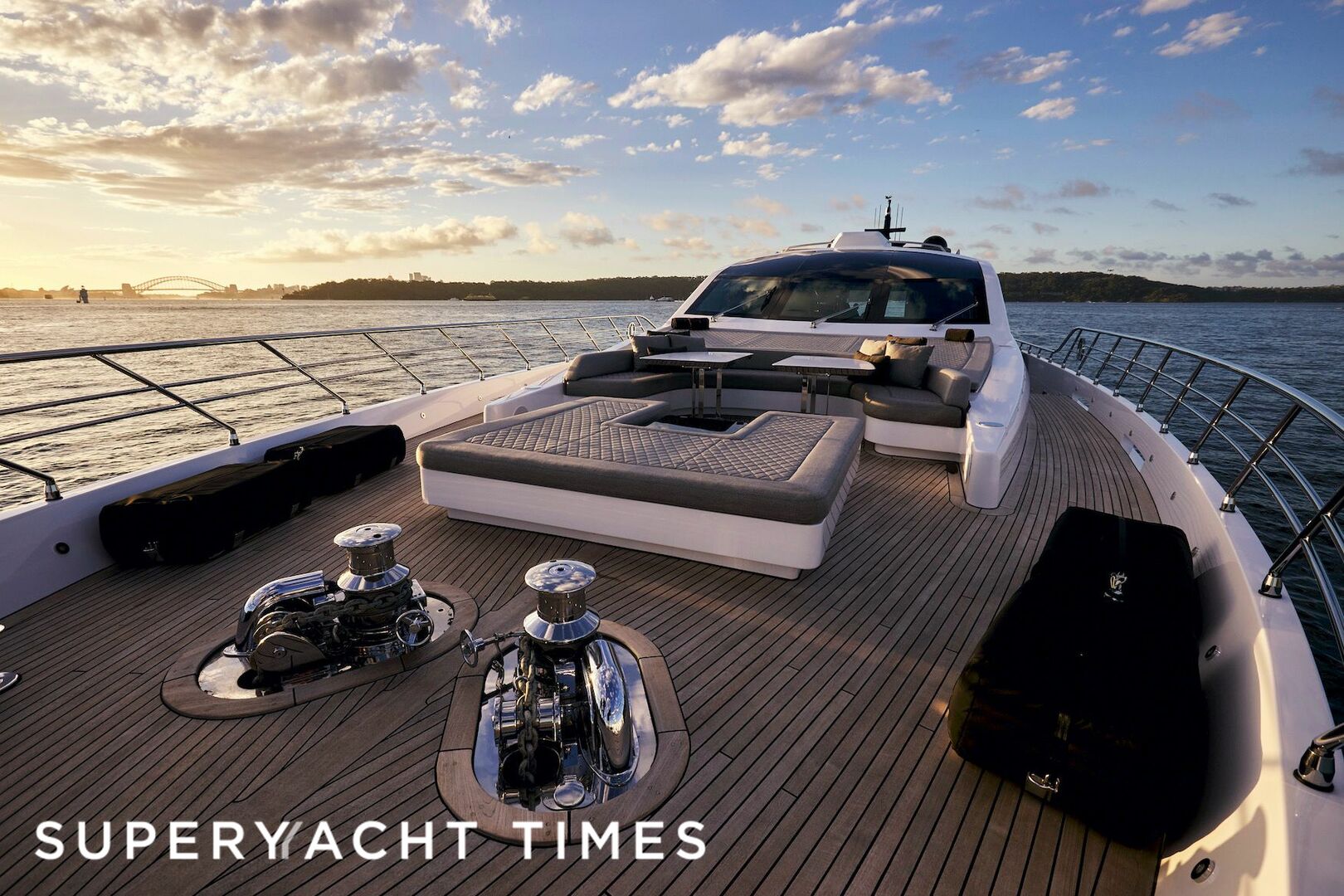 One O One yacht deck