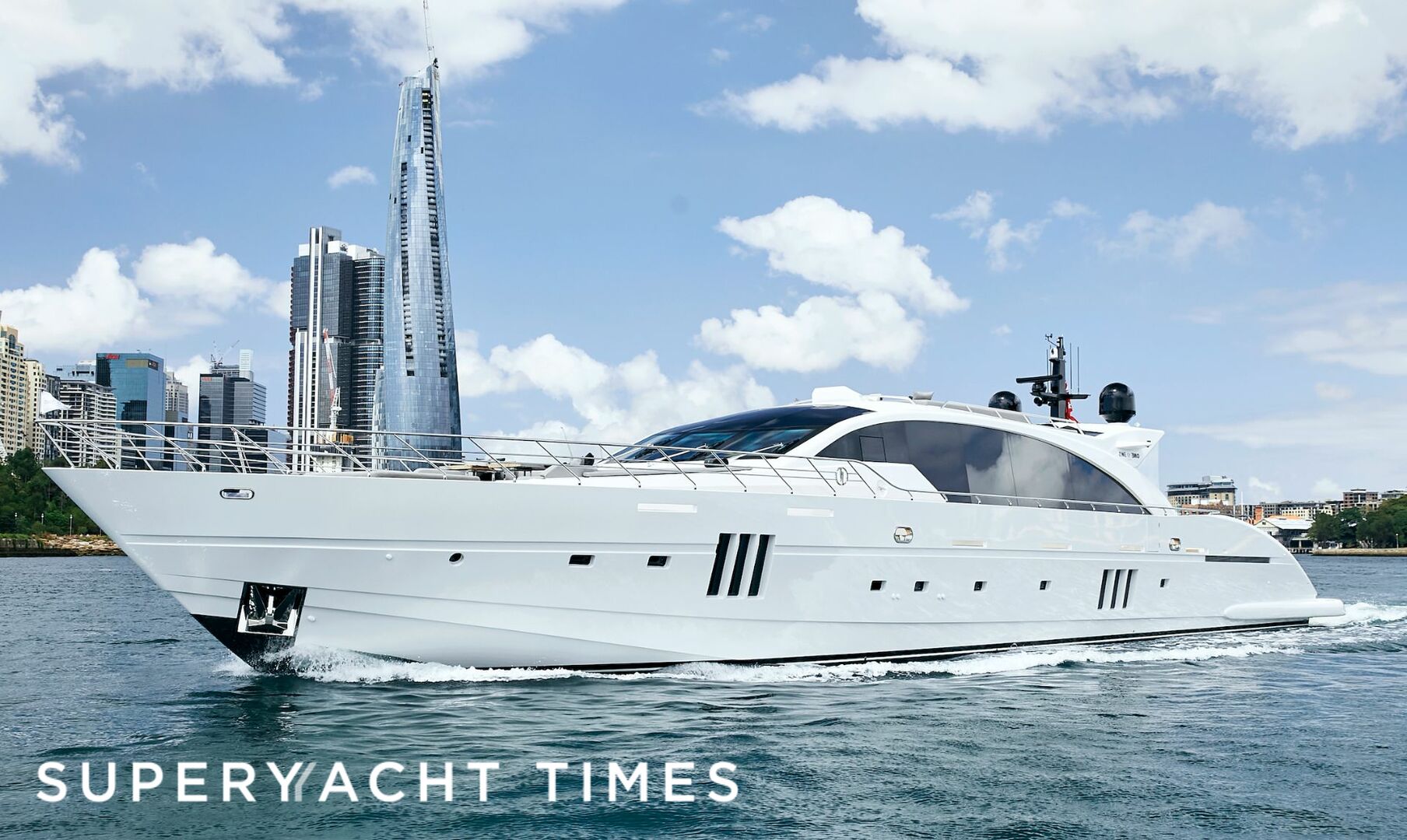 One O One yacht cruising