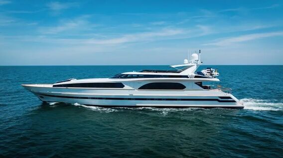 Caprice yacht cruising