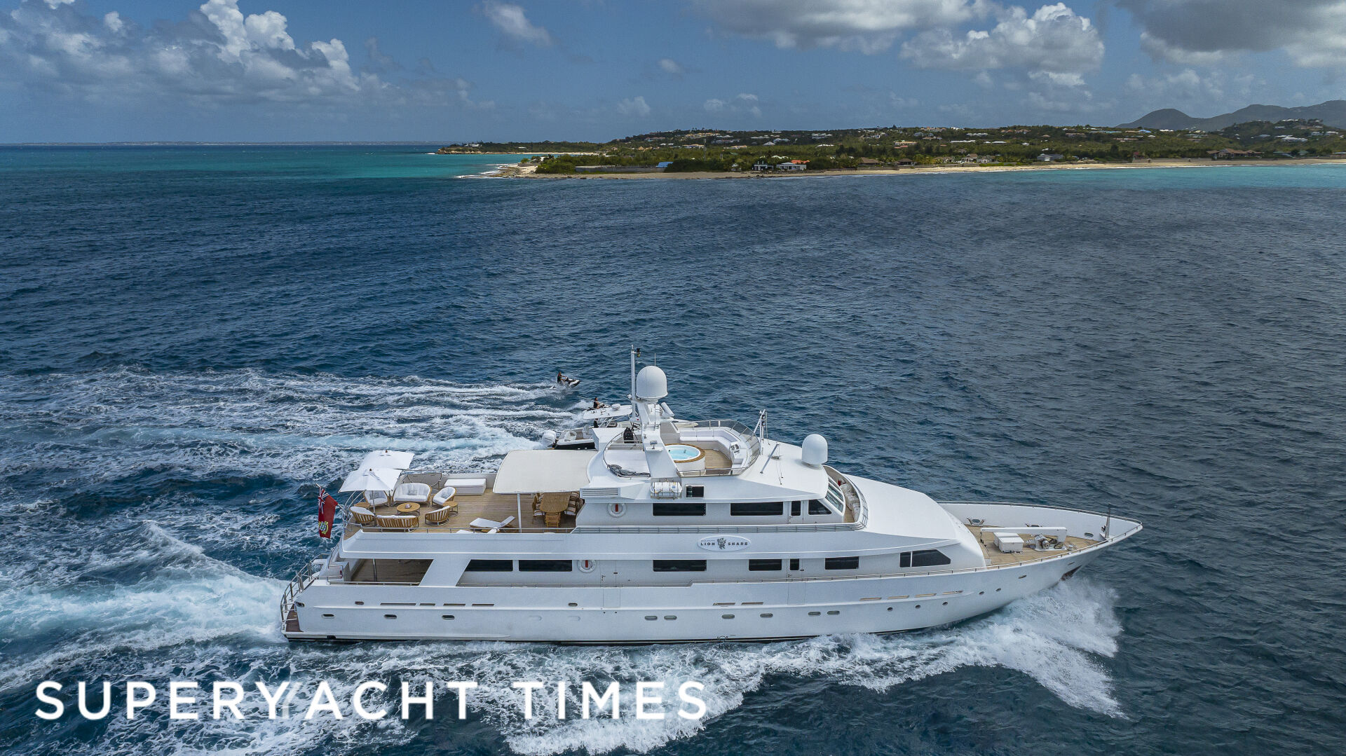 Lionshare yacht cruising