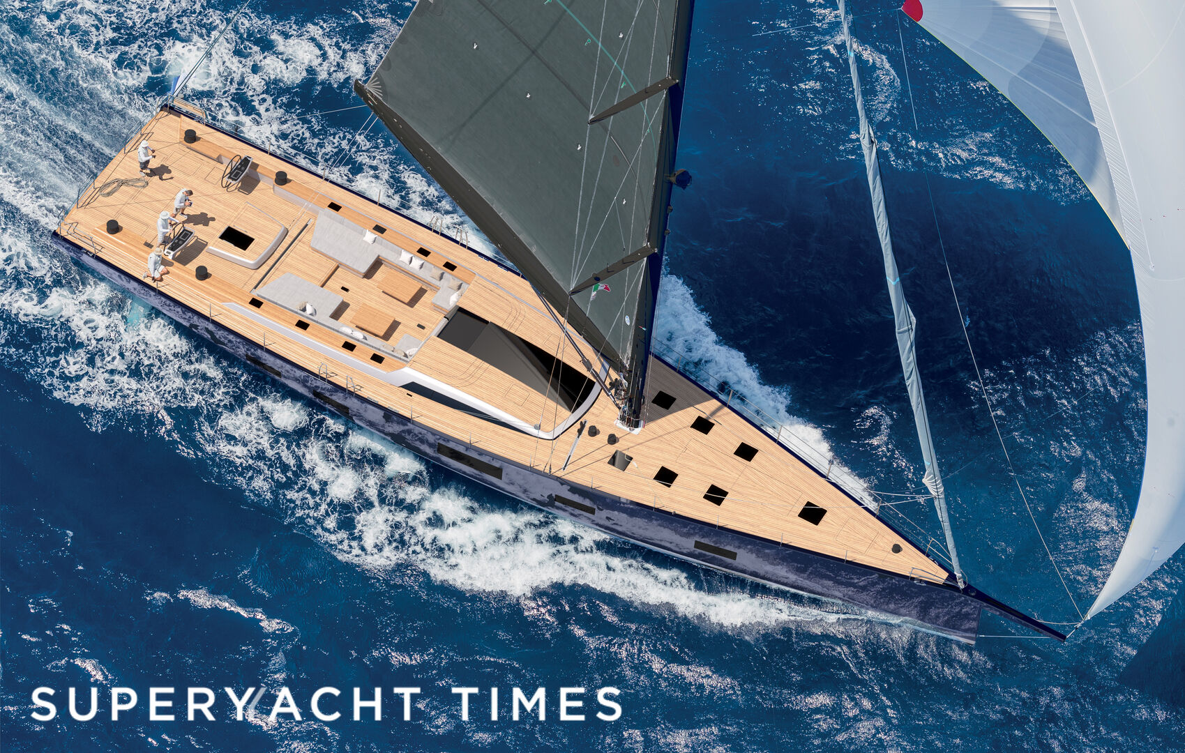 SW108/01 Hybrid yacht exterior design