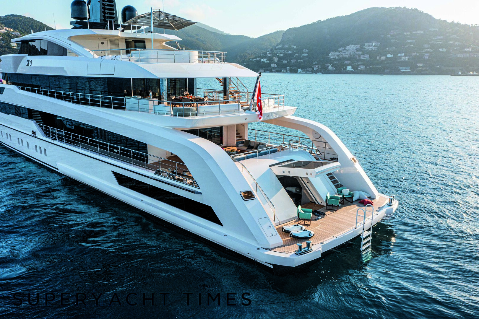 Rio yacht anchored