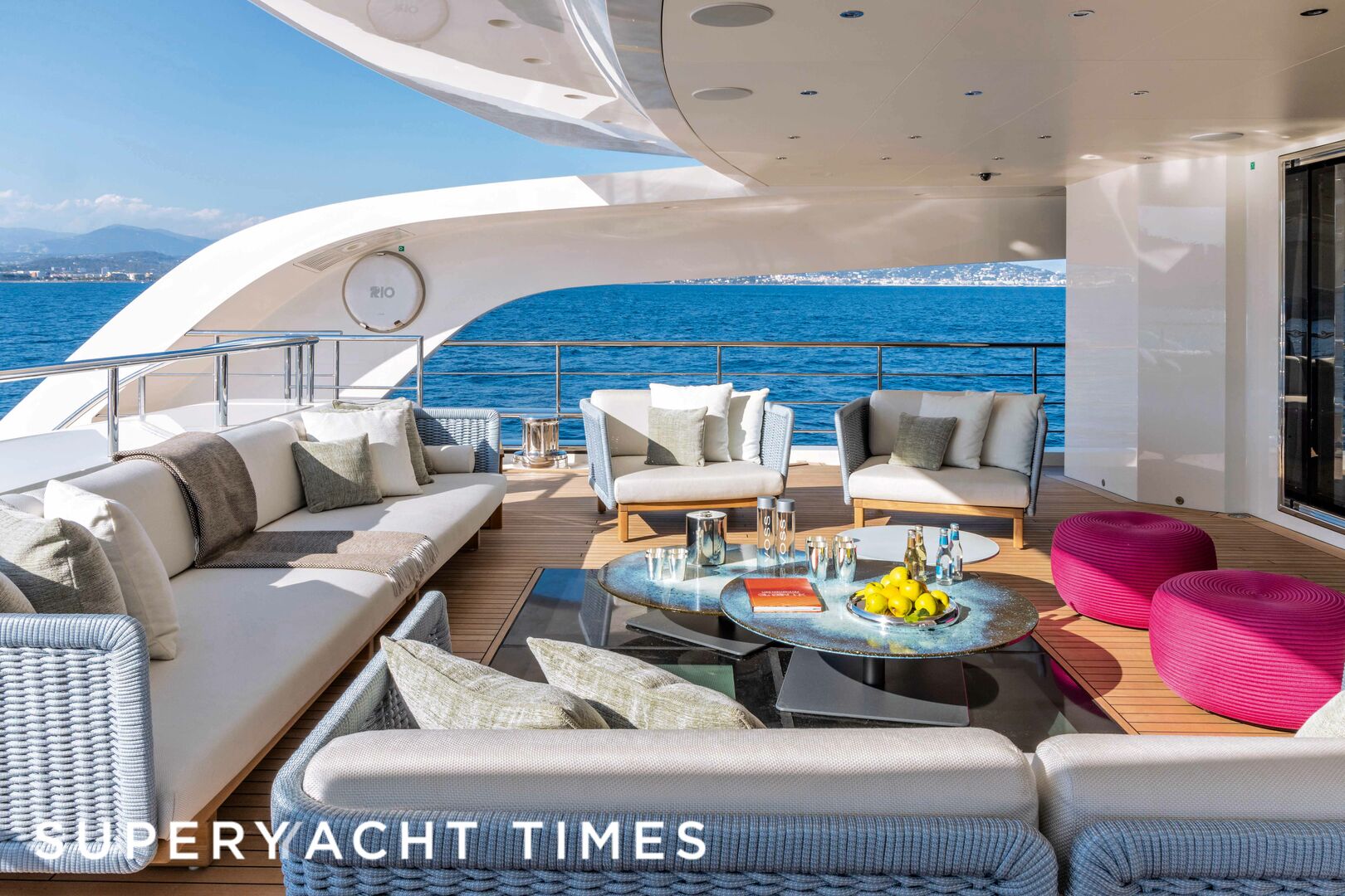 Rio yacht deck