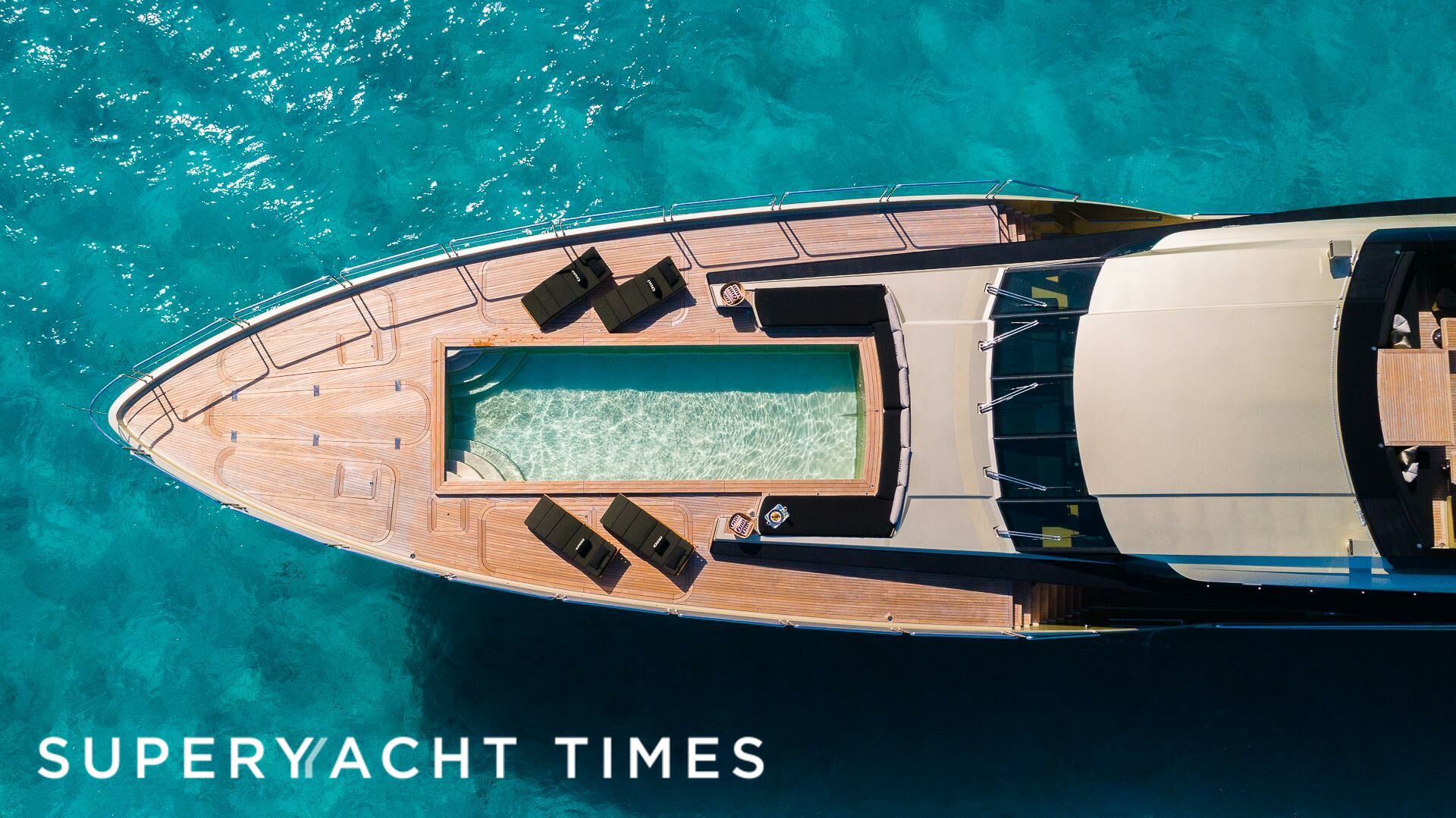 DB9 yacht deck