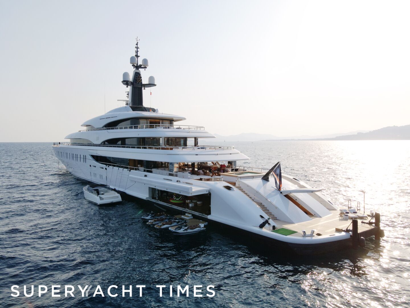 108m superyacht IJE in Antibes