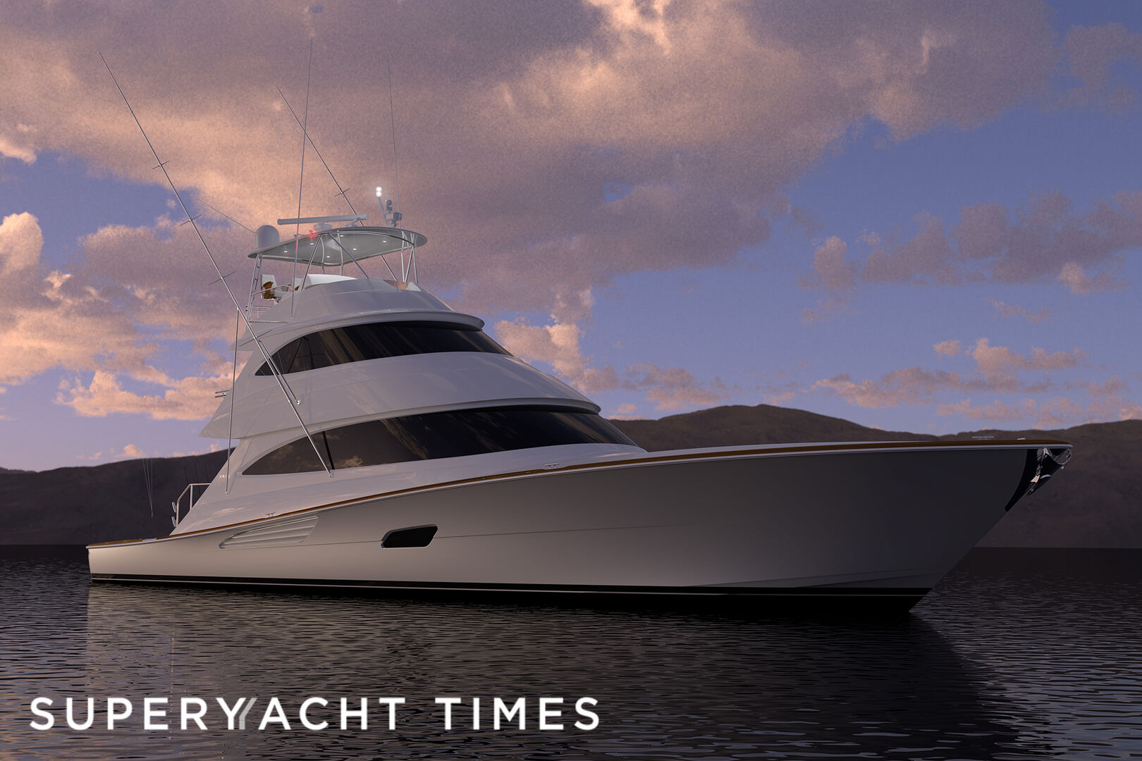 Viking Yachts unveils new renderings of the inbuild 27m Viking 90 yacht