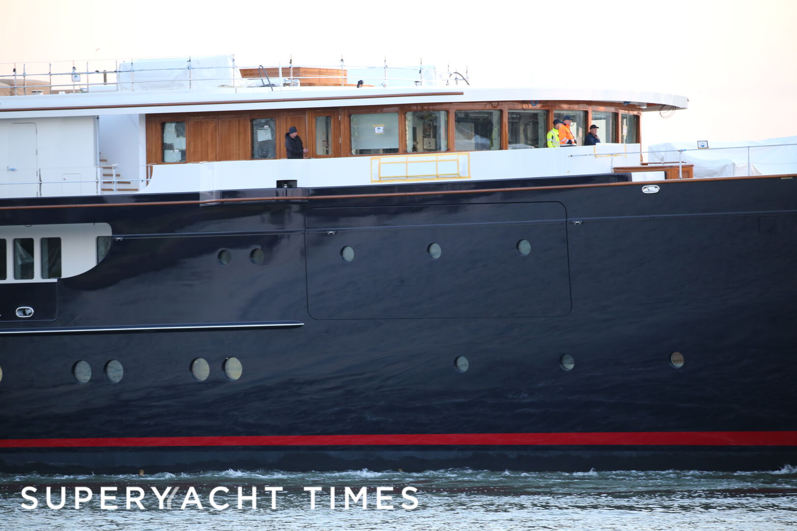 Oceanco Y721 yacht in transit 