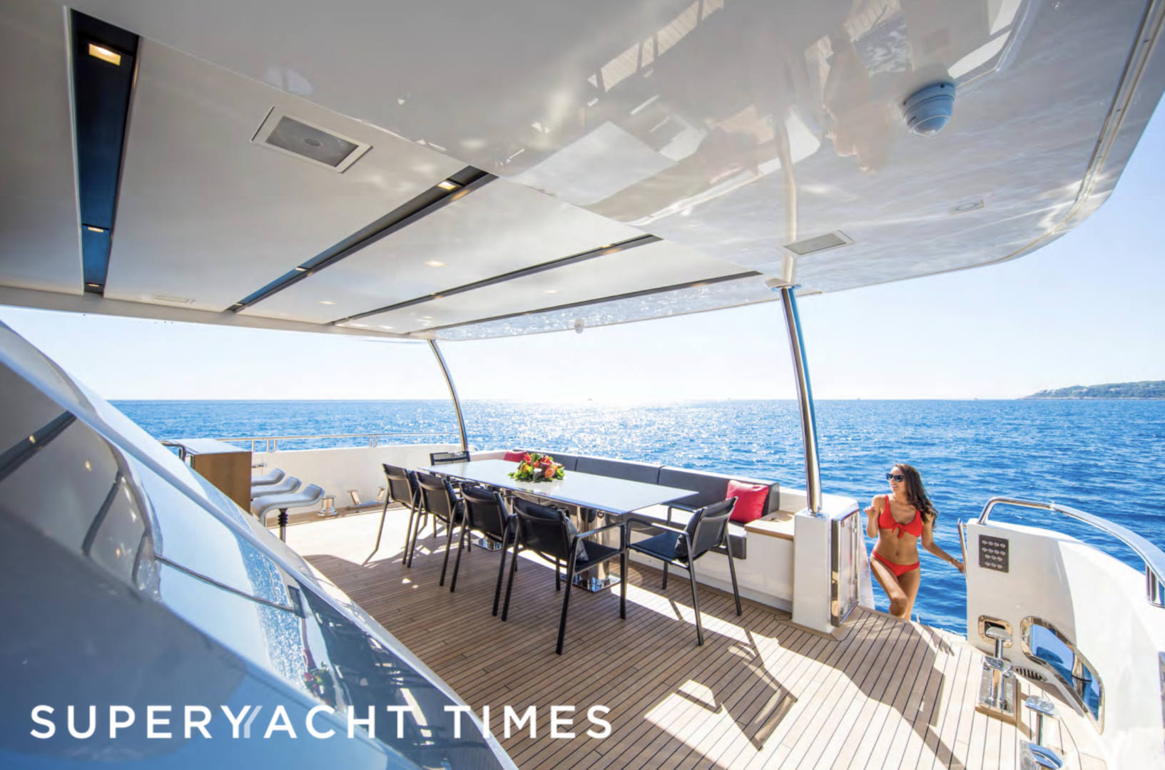 Gelato yacht aft deck 