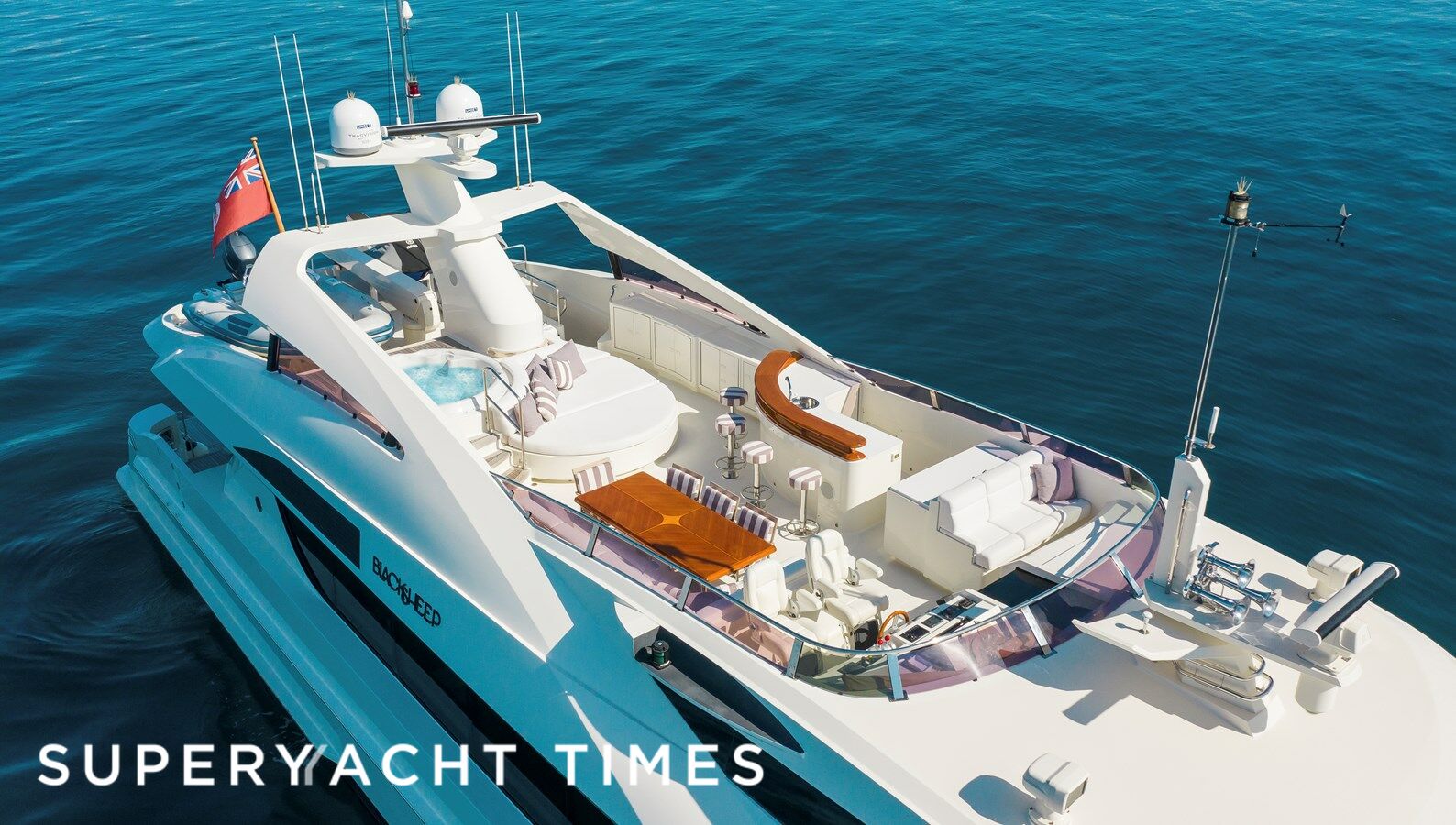 Black Sheep yacht deck