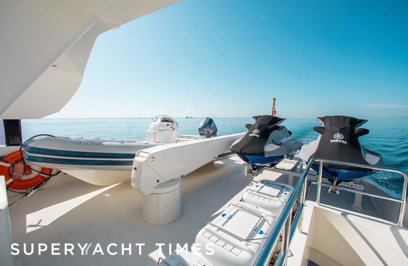 Black Sheep yacht deck