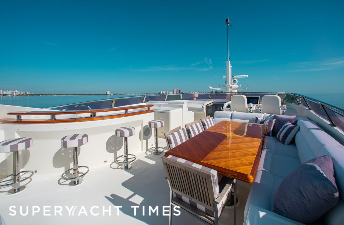 Black Sheep yacht deck