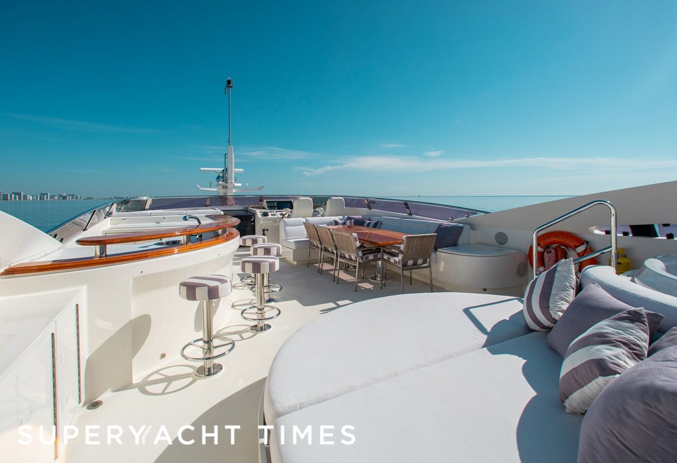 Black Sheep yacht deck