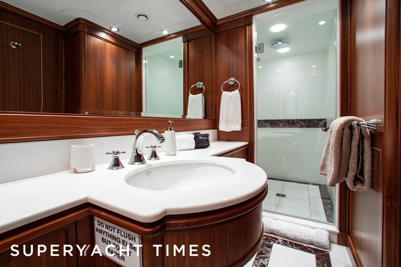 Black Sheep yacht bathroom