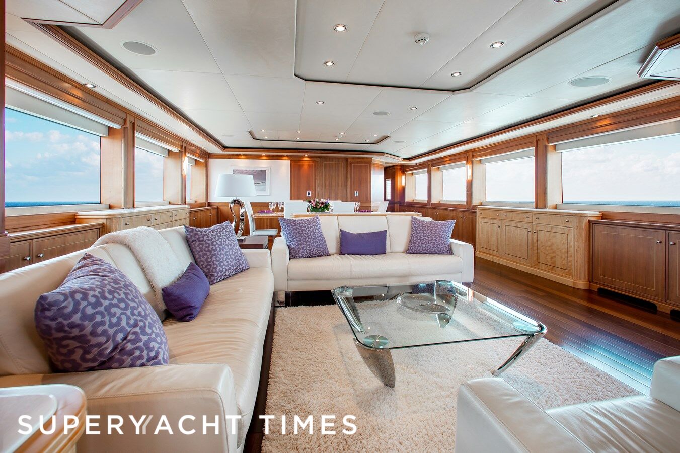 Black Sheep yacht saloon
