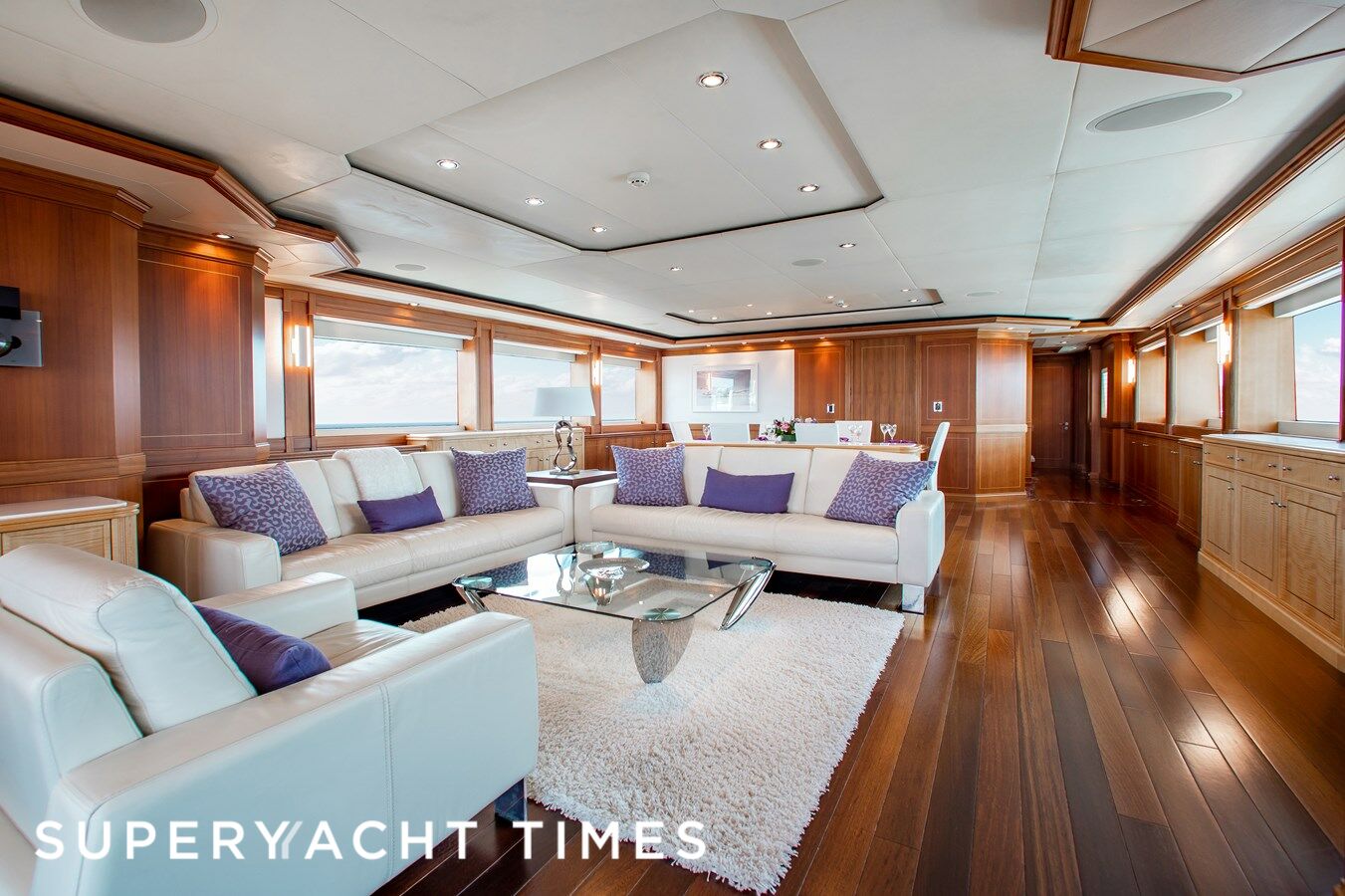 Black Sheep yacht saloon