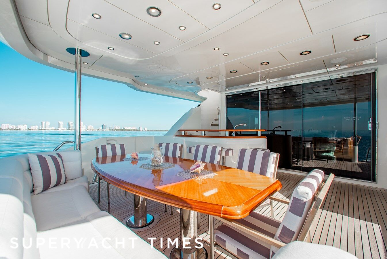 Black Sheep yacht deck