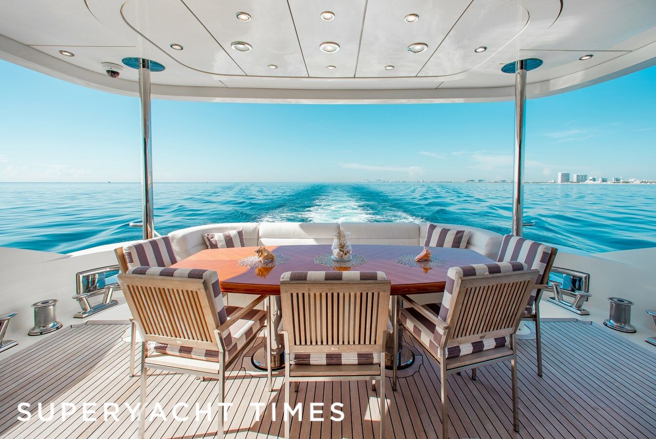 Black Sheep yacht deck