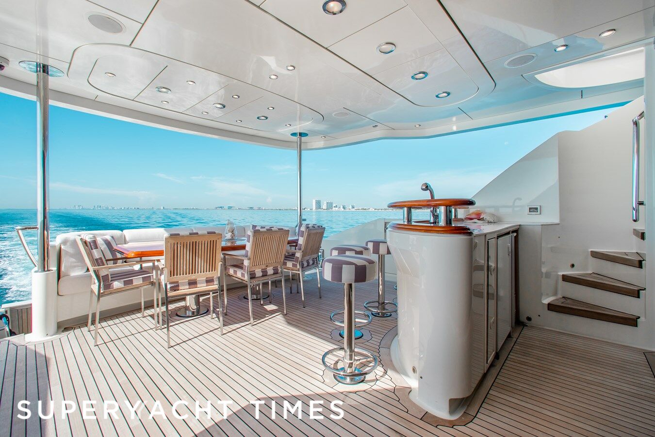 Black Sheep yacht deck