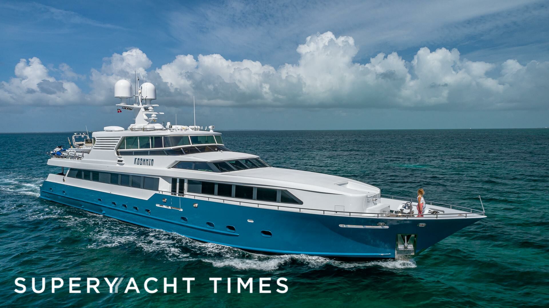 yachtan様　　専用　　(5／１０まで) 41m Broward superyacht Kashmir on the market