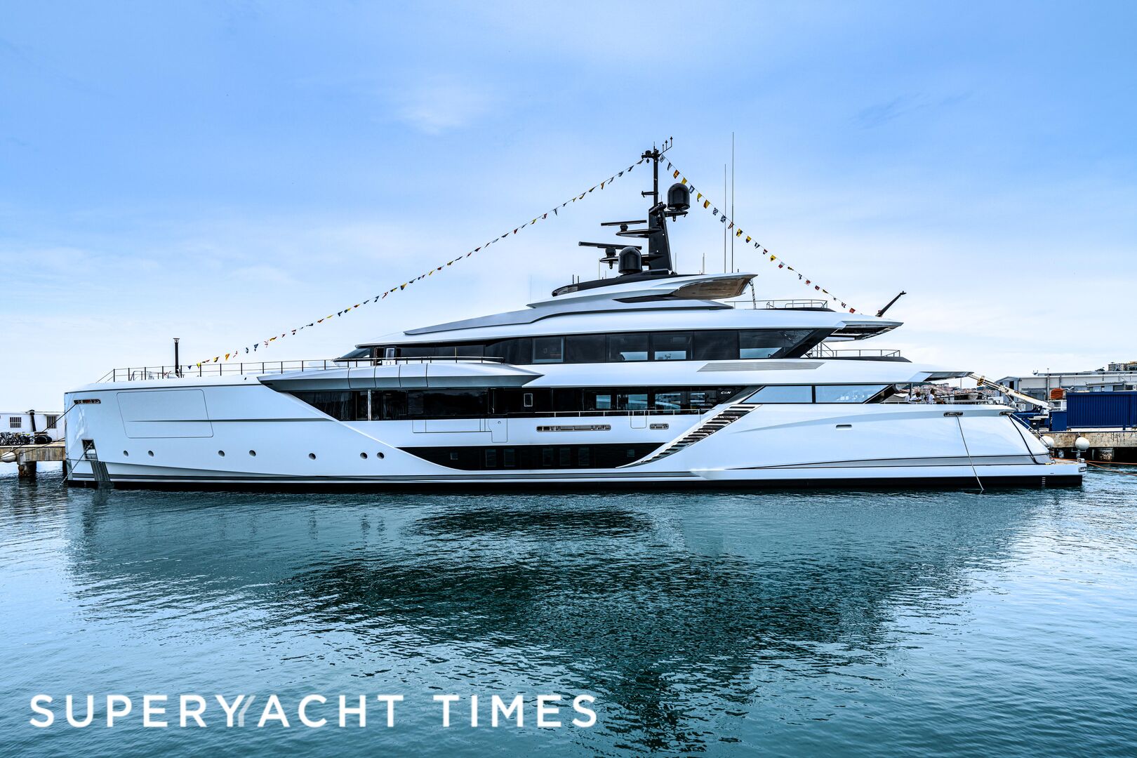 CRN project 141 yacht launch