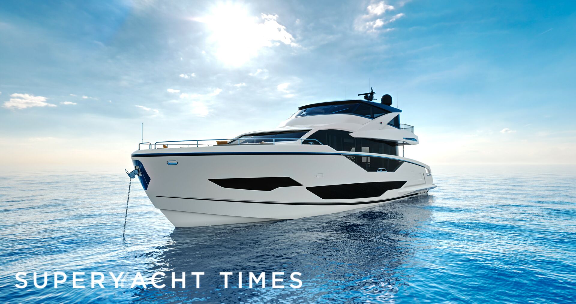 Sunseeker unveils two new yacht models from its Ocean series the Ocean 156 & 182
