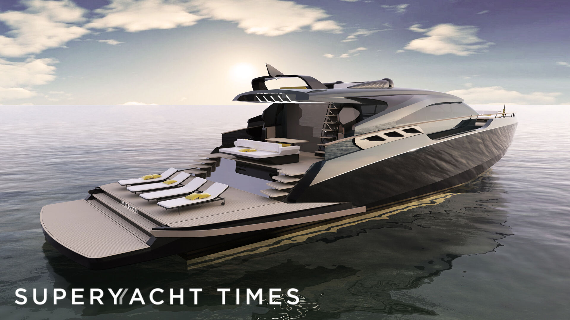 Forza yacht exterior design 