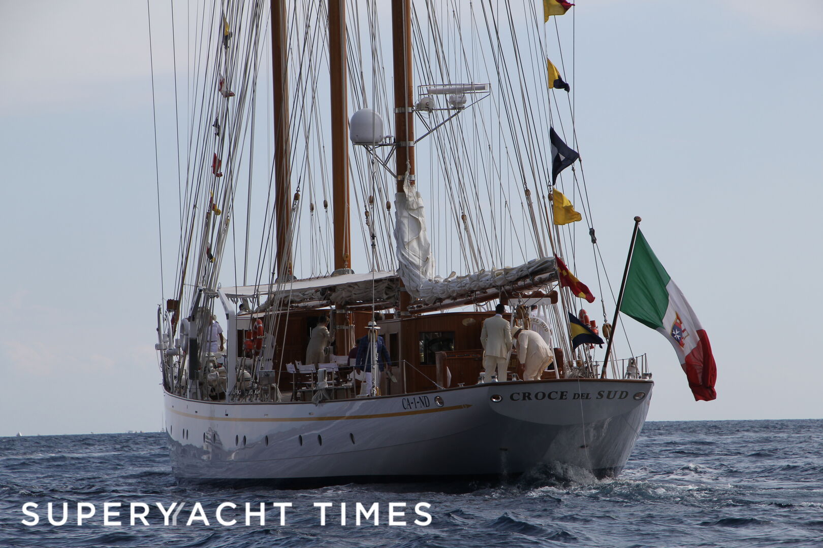 Croce Del Sud sailing off Monaco