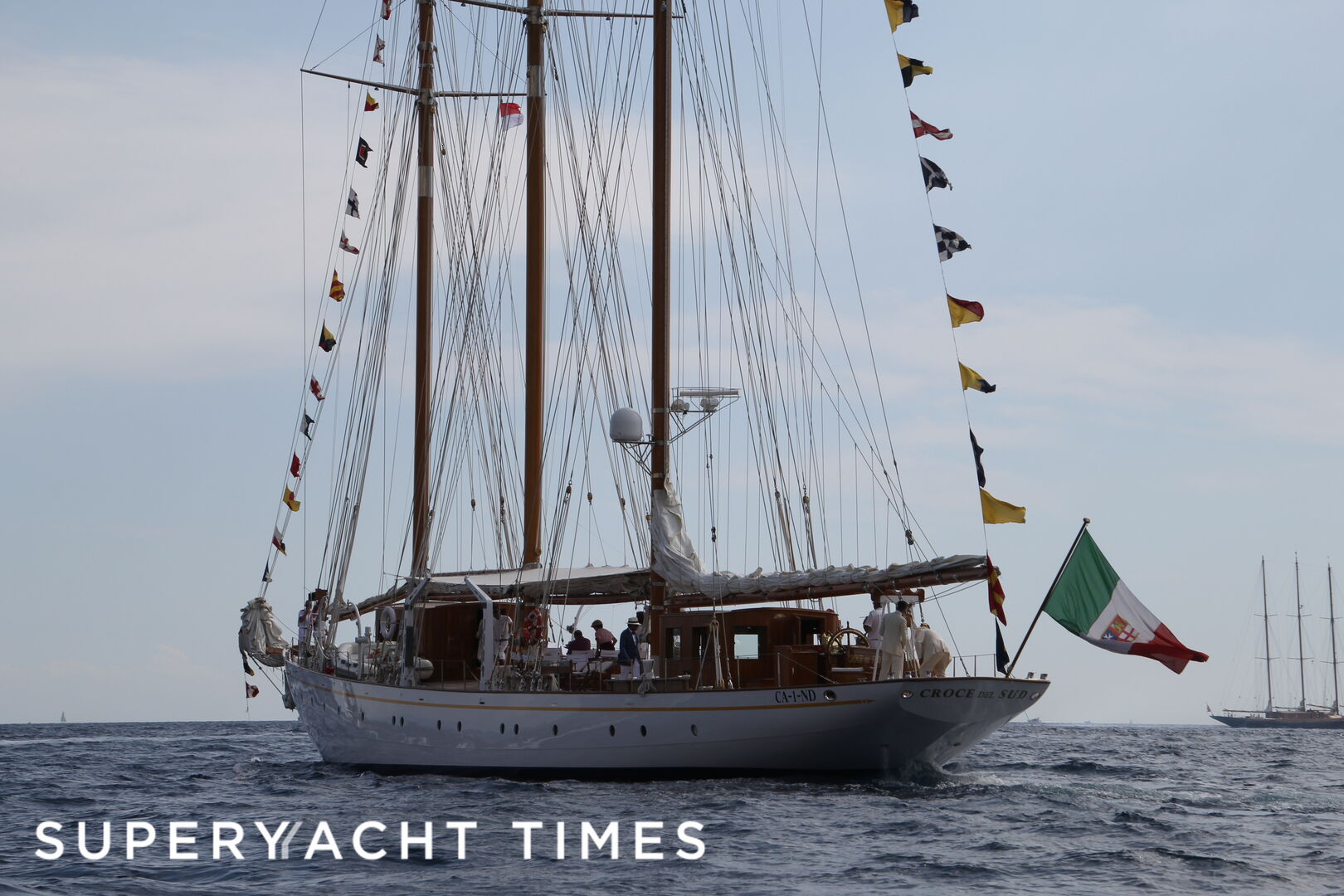 Croce Del Sud sailing off Monaco