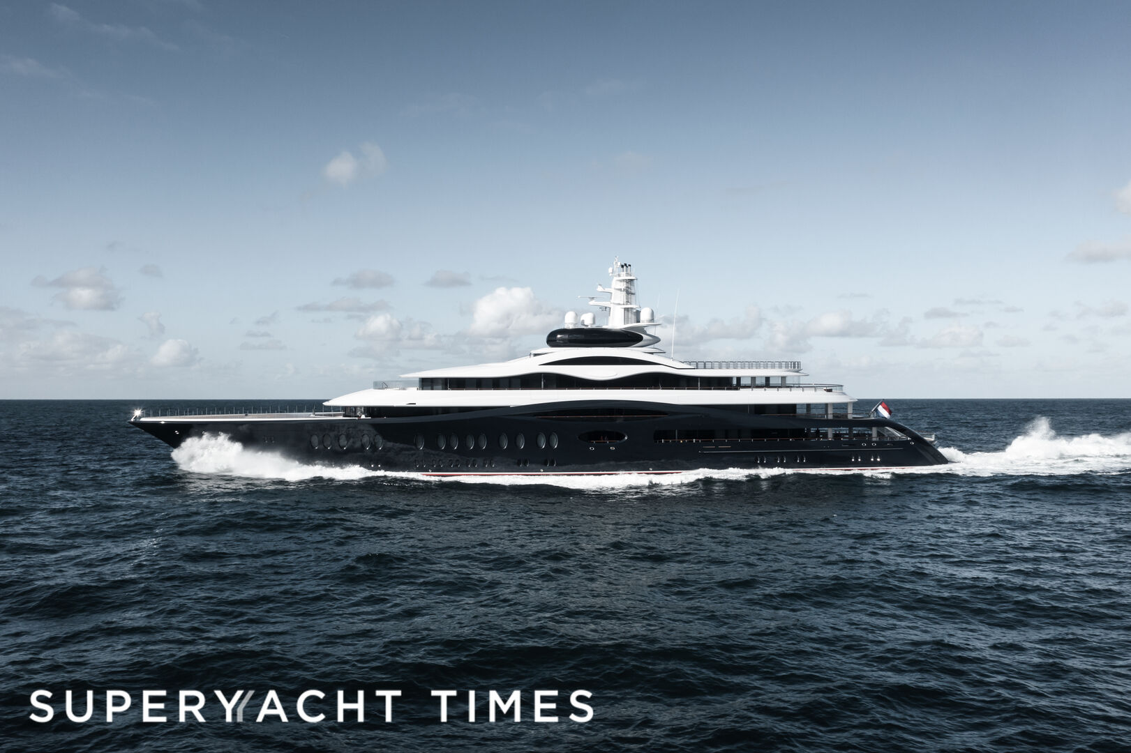 Breaking news 118m Feadship superyacht 1010 delivered and named Launchpad