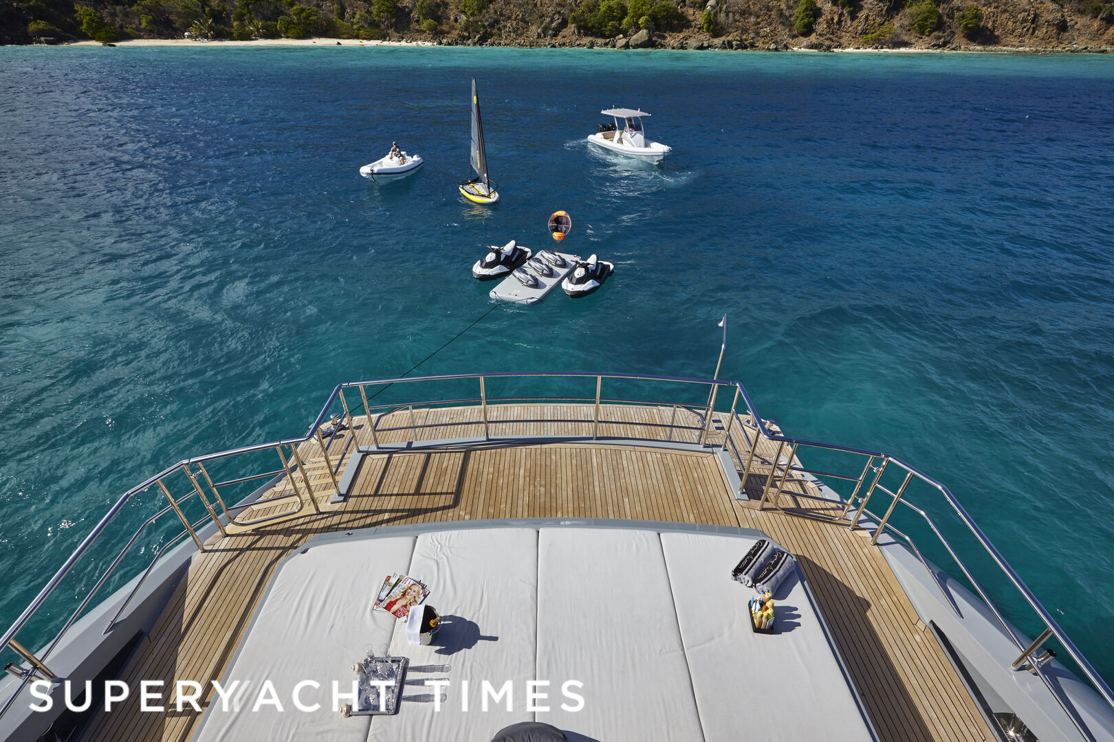 Grey Matters aft deck