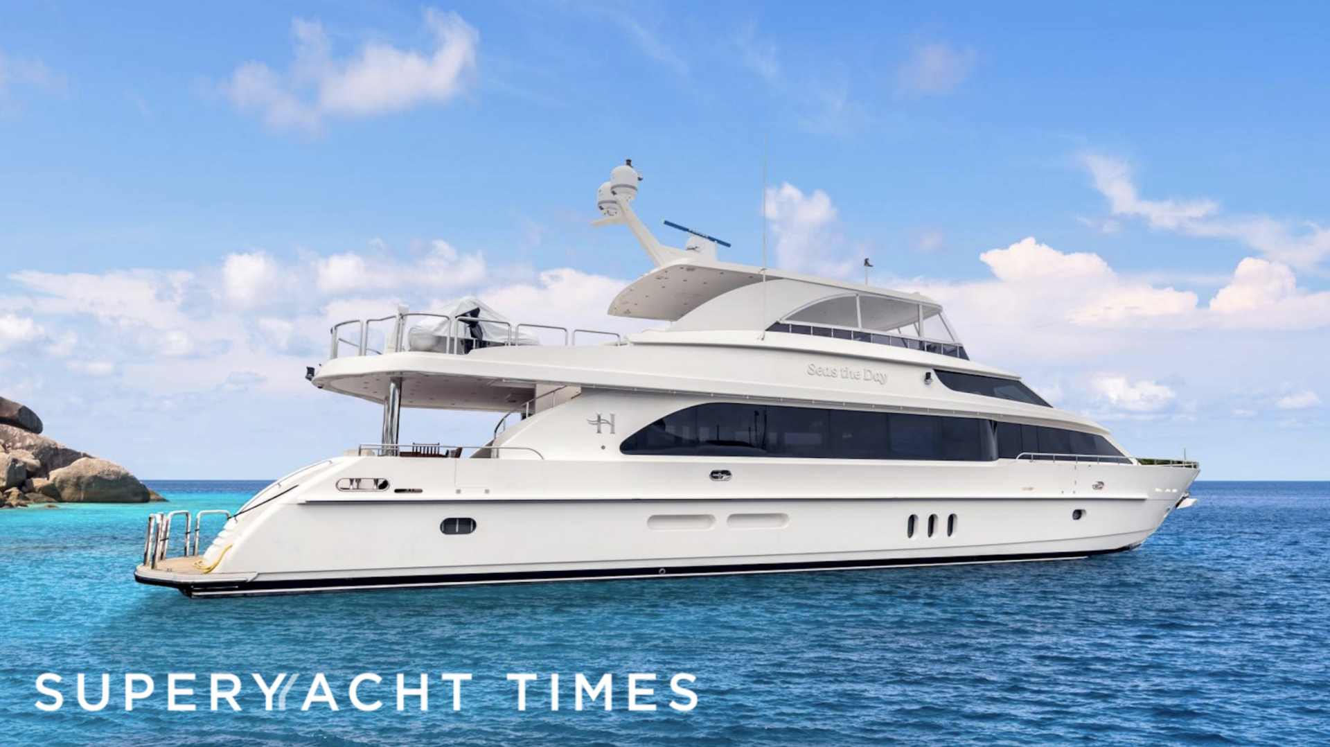 Hargrave’s 31m motor yacht Seas The Day for sale