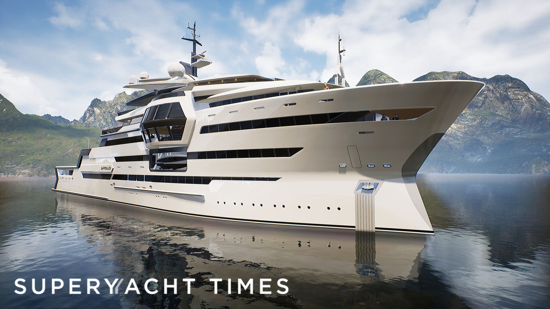 Gresham Yacht Design unveils 90m superyacht concept Apollo
