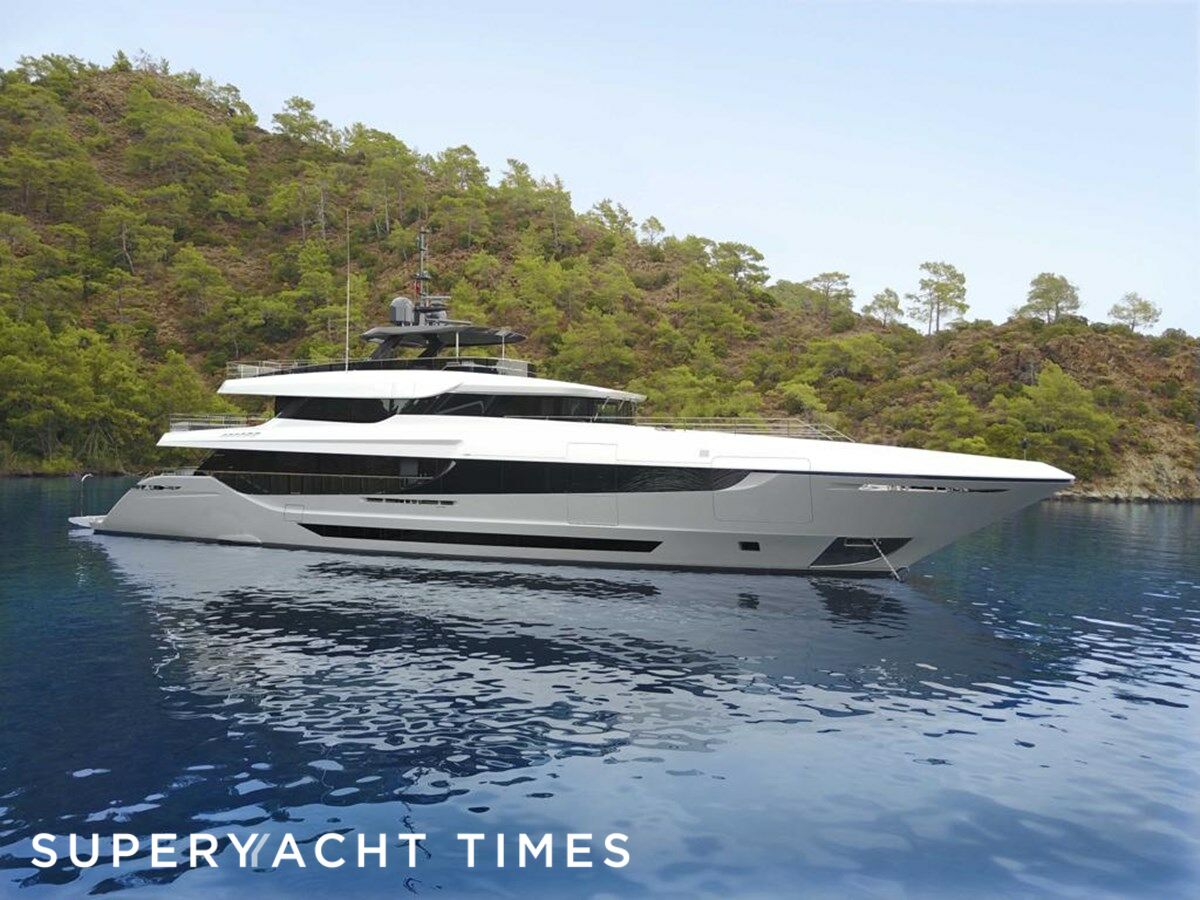 42m Mangusta Oceano 43 superyacht Unasola sold