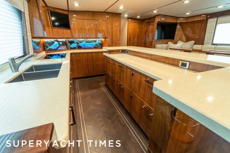 Tag Team yacht galley